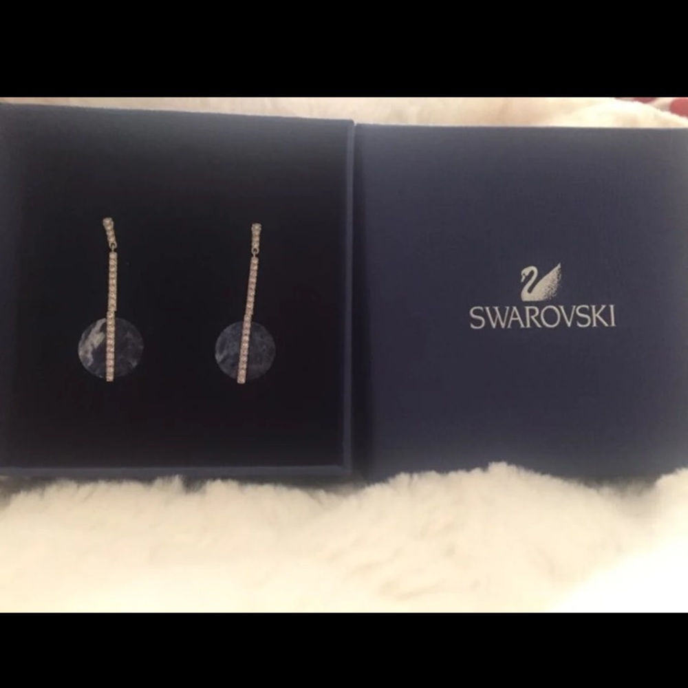 swarovski crystal shining earrings New
